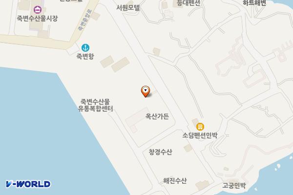 죽변해심원온천 공영주차장 위치 지도 — 경상북도 울진군 죽변면 죽변리 10-10