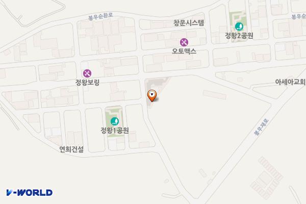 정왕동 봉우재 노외(택시쉼터) 위치 지도 — 경기도 시흥시 봉우재로209번길 29