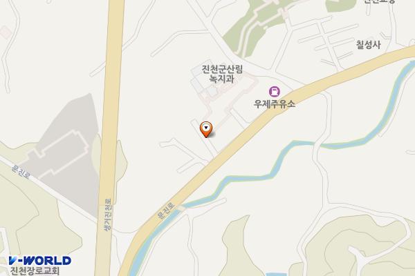 산림녹지과(별관) 위치 지도 — 충청북도 진천군 진천읍 문진로 1433