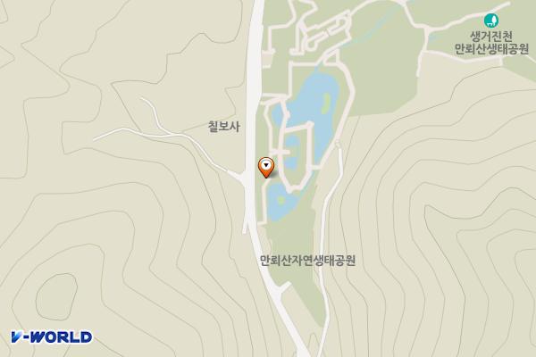 만뢰산자연생태공원 위치 지도 — 충청북도 진천군 진천읍 연곡리 97-3