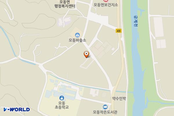 모동면 행정복지센터 위치 지도 — 경상북도 상주시 모동면 용호리 90-2 모동면사무소