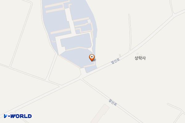 상주시농업기술센터 주차장 위치 지도 — 경상북도 상주시 발산로 71