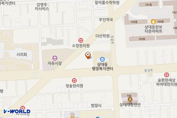 태웅빌딩 위치 지도 — 경상남도 진주시 동진로 183