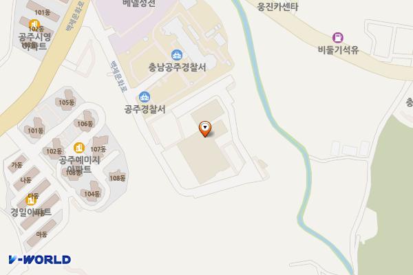 충남애터미파크 위치 지도 — 충청남도 공주시 백제문화로 2148-21