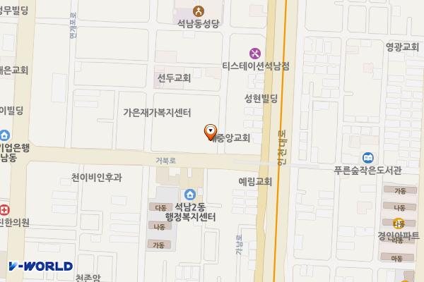 신거북시장 공영주차장 위치 지도 — 인천광역시 서해구 석남동 548-7