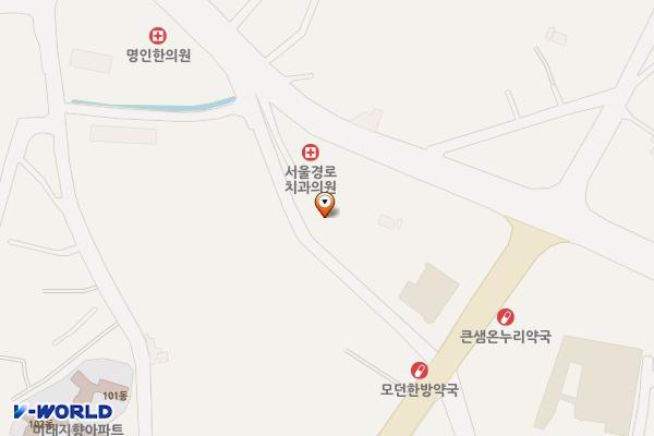 남산리(구.풍물시장)주차장 위치 지도 — 인천광역시 강화군 강화읍 남산리 572-3