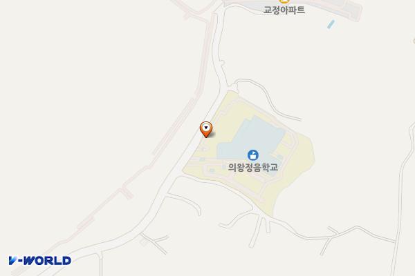 의왕정음학교 위치 지도 — 경기도 의왕시 벌모루길 74