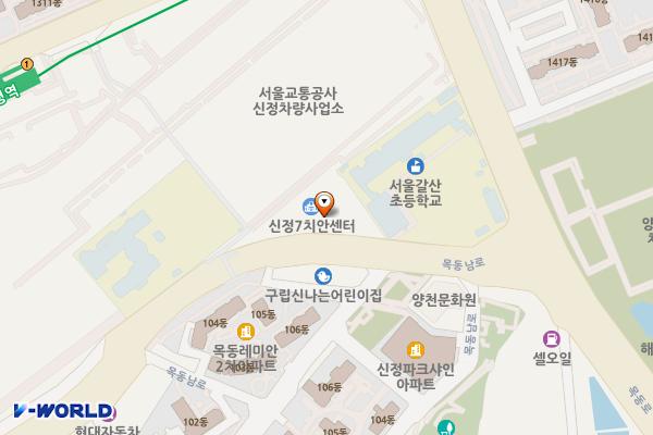 서울남부준법지원센터 위치 지도 — 서울특별시 양천구 목동남로 93