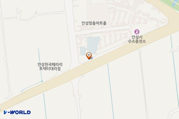 안성시평생학습관 위치 지도 — 경기도 안성시 발화대길 25