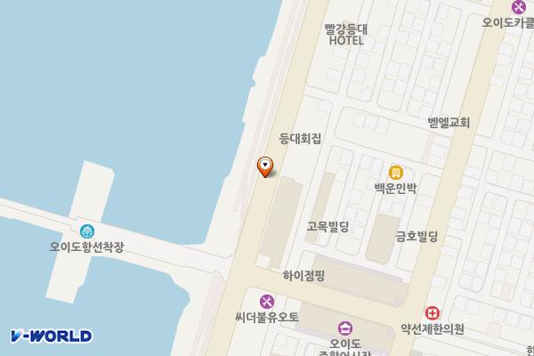 오이도 노상공영주차장 위치 지도 — 경기도 시흥시 정왕동 2044, 2065