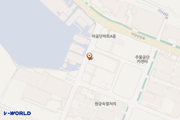 고령2일반산업단지 주차장 위치 지도 — 경상북도 고령군 다산면 송곡리 1819