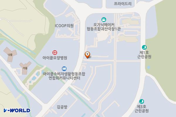 괴산자연드림파크 위치 지도 — 충청북도 괴산군 칠성면 자연드림길 235