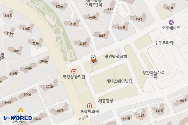 정관 모전리 공영주차장 위치 지도 — 부산광역시 기장군 정관읍 모전1길 10 (모전리 739-3)