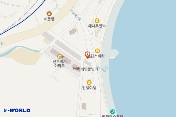 일광해수욕장노상공영주차장 위치 지도 — 부산광역시 기장군 기장읍 일역길 78-1