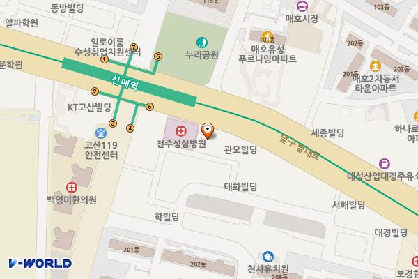 대구시_DGB대구은행 시지지점 위치 지도 — 대구광역시 수성구 달구벌대로 3196