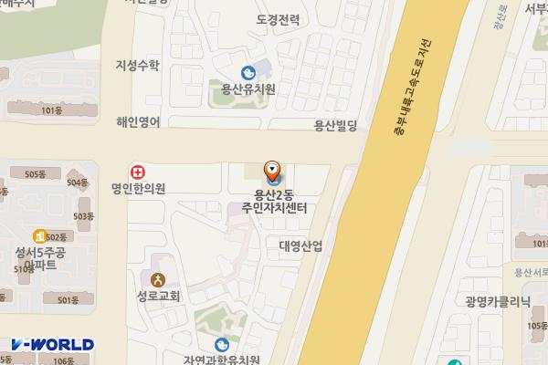 대구시_용산2동행정복지센터 위치 지도 — 대구광역시 달서구 선원로 278