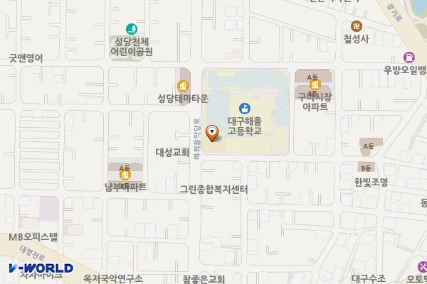 대구시_성당동행정복지센터 위치 지도 — 대구광역시 달서구 야외음악당로 38
