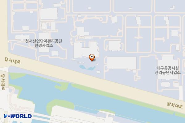 대구시_대구공공시설관리공단서부사업소 위치 지도 — 대구광역시 달서구 달서대로 210