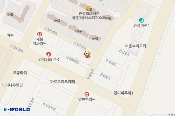만성지구제1 위치 지도 — 전북특별자치도 전주시 덕진구 만성동 1372-7