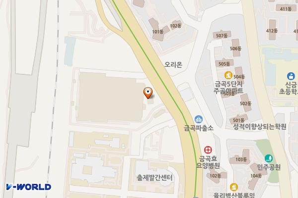 농협하나로클럽 부산점 위치 지도 — 부산광역시 북구 금곡대로 469