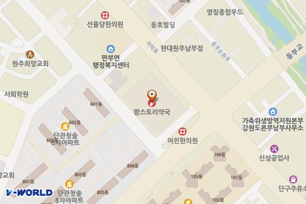 홈플러스 원주점 위치 지도 — 강원특별자치도 원주시 치악로 1489