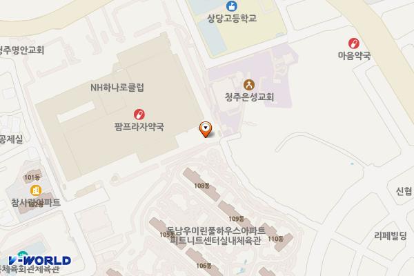 하나로마트 청주점 위치 지도 — 충청북도 청주시 상당구 무농정로 32