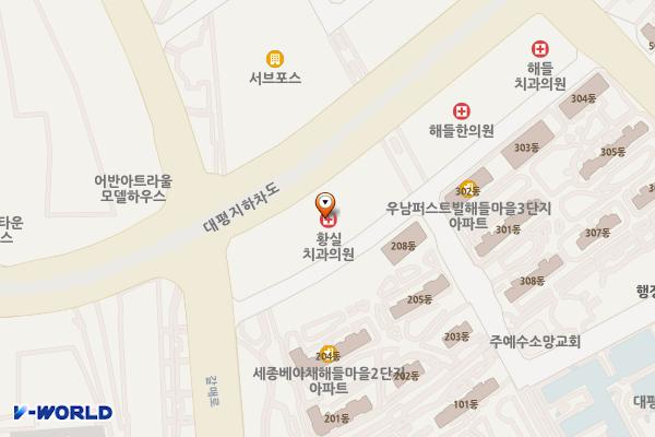 세종 SM메디컬센타 위치 지도 — 세종특별자치시 한누리대로 2281