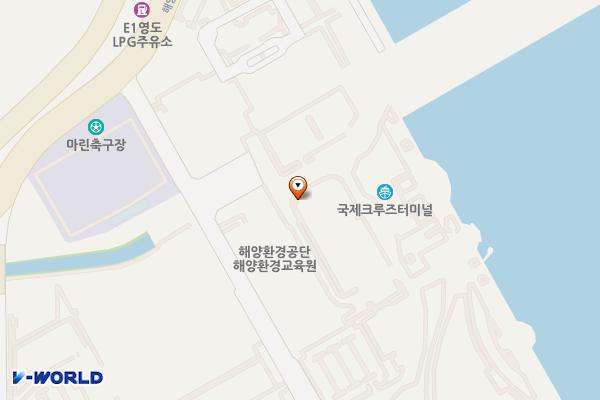 부산국제크루즈터미널 위치 지도 — 부산광역시 영도구 해양로301번길 17