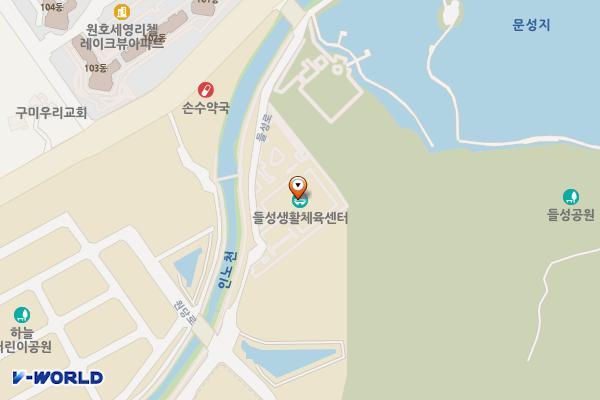 고아읍 생활체육센터 위치 지도 — 경상북도 구미시 고아읍 들성로 174-21