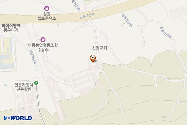 강동문화복지회관 위치 지도 — 경상북도 구미시 인동가산로 392