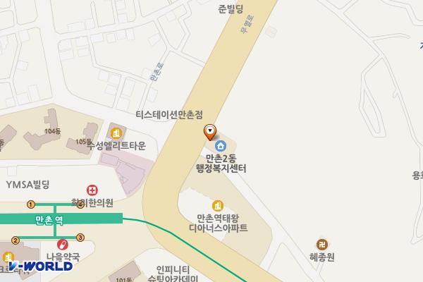 대구시_만촌2동행정복지센터 위치 지도 — 대구광역시 수성구 무열로 12