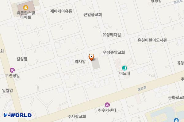 유천동1노외 위치 지도 — 대전광역시 중구 유천동 276-18