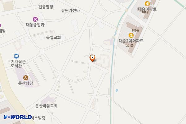 여의동주차장 위치 지도 — 전북특별자치도 전주시 여의동2가 608