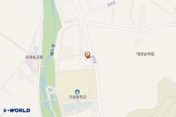 기성종합복지관 위치 지도 — 대전광역시 서구 장안로 54