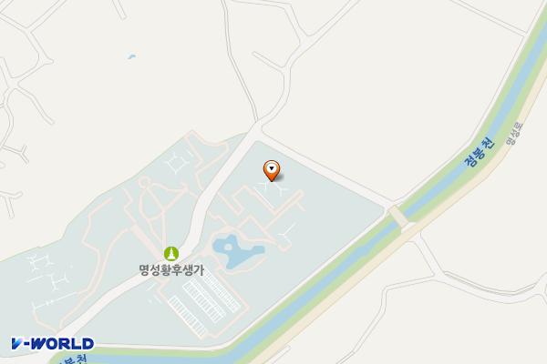명성황후생가 위치 지도 — 경기도 여주시 능현동 244-6