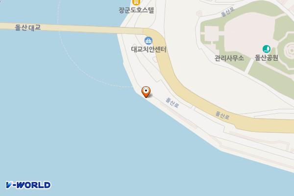 돌산읍-1 위치 지도 — 전남광주통합특별시 여수시 돌산읍 돌산로 3617-22