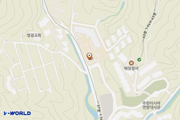 이북5도청 지상1층 위치 지도 — 서울특별시 종로구 비봉길 64