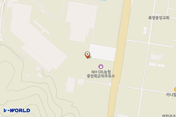하나로마트 군위유통센터 위치 지도 — 대구광역시 군위군 효령면 경북대로 2185