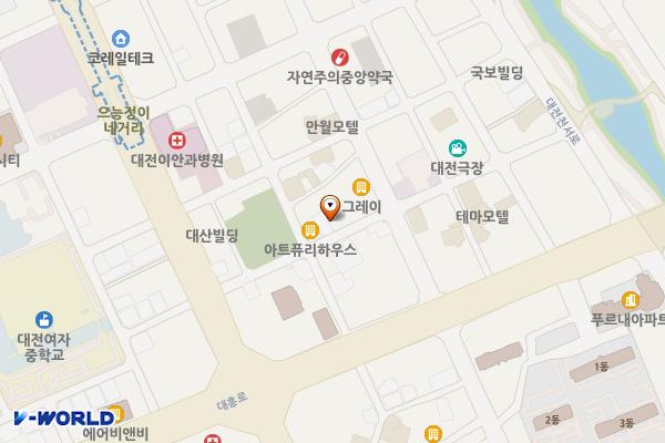 대흥동1노외 위치 지도 — 대전광역시 중구 대종로452번길 27