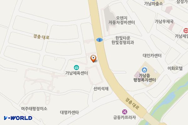 가남행복나눔센터 위치 지도 — 경기도 여주시 가남읍 설가로 899