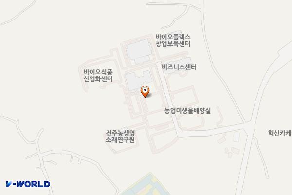 농업기술센터 위치 지도 — 전북특별자치도 전주시 덕진구 원장동길 111-18
