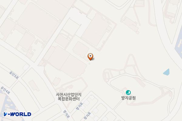 경남테크노파크항공우주센터 위치 지도 — 경상남도 사천시 사남면 방지로 80