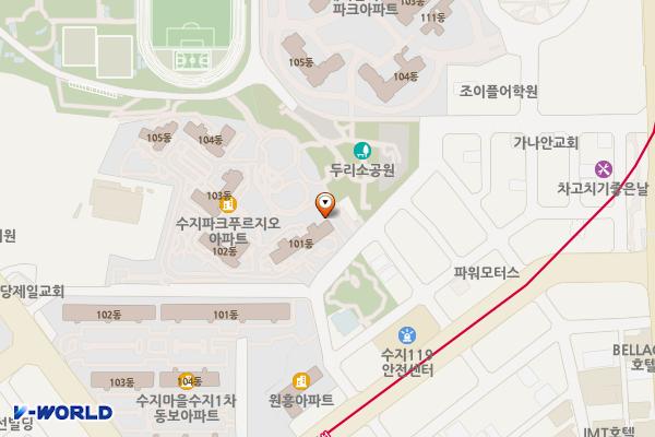 풍덕천제2공영 위치 지도 — 경기도 용인시 수지구 풍덕천로171번길 9-1