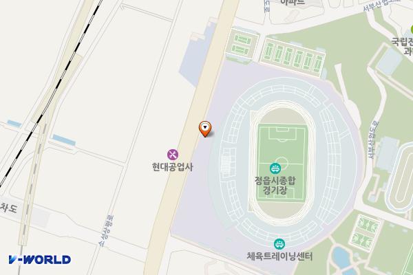 정읍트레이닝센터 위치 지도 — 전북특별자치도 정읍시 상평동 62-3