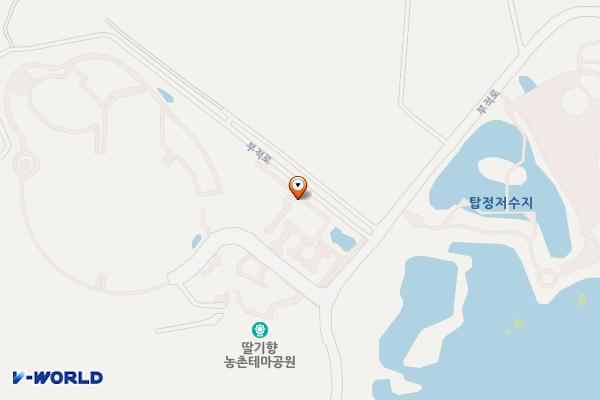 딸기향농촌테마공원 위치 지도 — 충청남도 논산시 부적면 부적로 665
