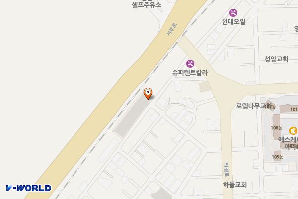 가능동 제4공영(철로변) 위치 지도 — 경기도 의정부시 가능동 302-21