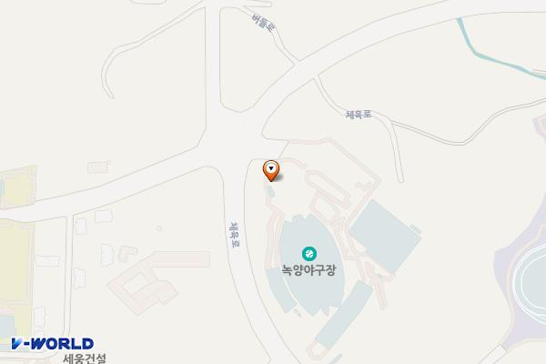 의정부 실내빙상장(컬링장 포함) 위치 지도 — 경기도 의정부시 체육로 136