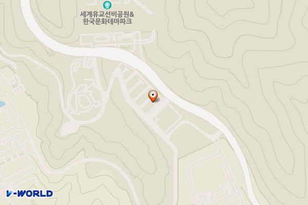 세계유교선비공원 (한국문화테마파크) 위치 지도 — 경상북도 안동시 도산면 월천길 300