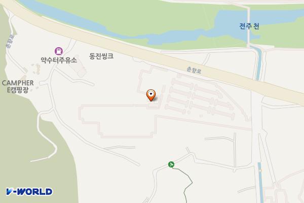 대성공영주차장 위치 지도 — 전북특별자치도 전주시 완산구 춘향로 5299