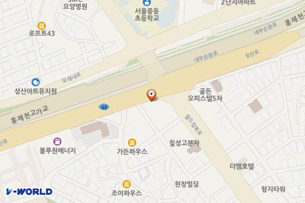 채비스테이 마포성산 위치 지도 — 서울특별시 마포구 월드컵북로 137